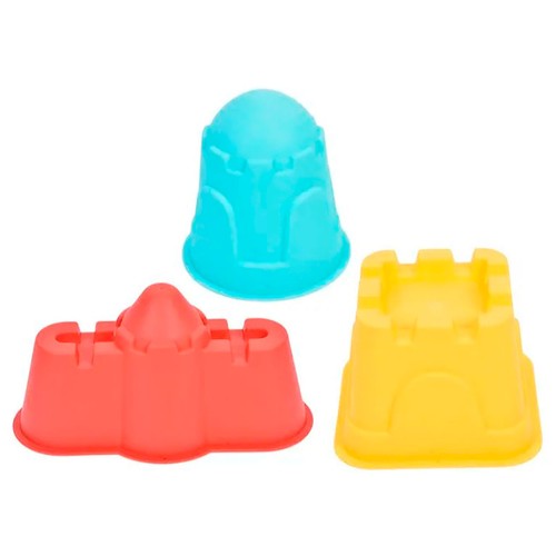 Moldes grandes para castillo de arena modelos surtidos. ONE TWO FUN