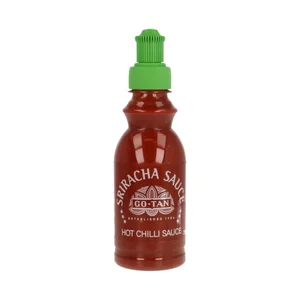 GO-TAN Salsa de chili picante sriracha 215 ml.