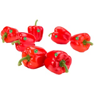 Imagen de ALCAMPO CULTIVAMOS LO BUENO ECOLÓGICO Pimiento California rojo bio a granel.