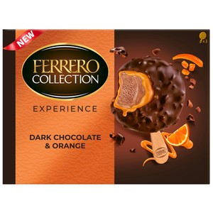 Collection experience Bombón helado de chocolate negro con naranja 3 x 60 ml.