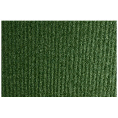 Cartulina con 2 texturas, una lisa y otra rugosa, color sólido verde intenso, tamaño 50x70cm, SADIPAL.