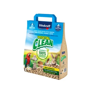 VITAKRAFT Vegetal clean  Lecho vegetal de madera con alto poder absorbente 5 l.