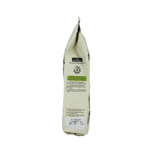 ALCAMPO ECOLÓGICO Café molido 100 % Arábica 250 g.