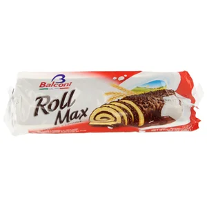 BALCONI Rollito de bizcocho relleno de cacao 300 g.
