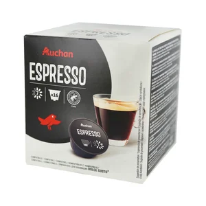 PRODUCTO ALCAMPO Café en cápsulas Espresso I7, 16 uds.