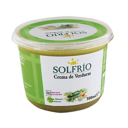 SOLFRÍO Crema de verduras SOLFRÍO 500 ml