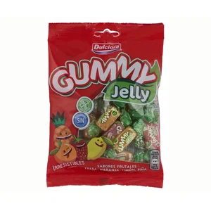 DULCIORA Surtido de golosinas blandas de distintos sabores frutales 100 g.