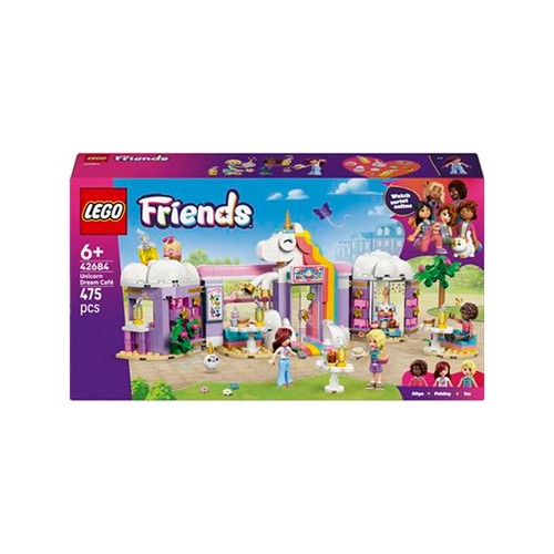 LEGO Friends 42684 Cafetería Sueños de Unicornio.