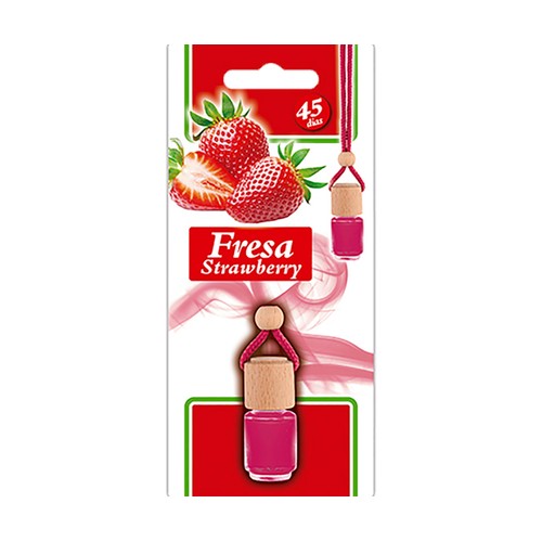 Ambientador aquos fragancia fresa, ROLMOVIL.