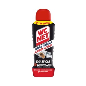 Imagen de WC NET Desatascador de tuberías con carbón activo 700 ml.