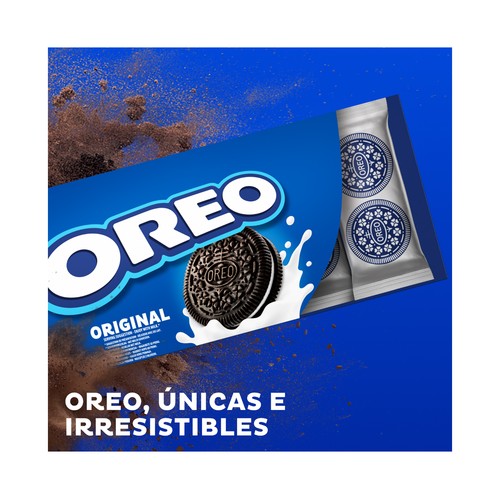 OREO Original Galletas de chocolate rellenas de crema de vainilla 5 uds. 44 g.