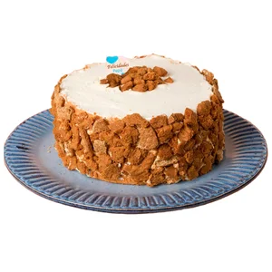 Tarta de especulos con nata 750 g.