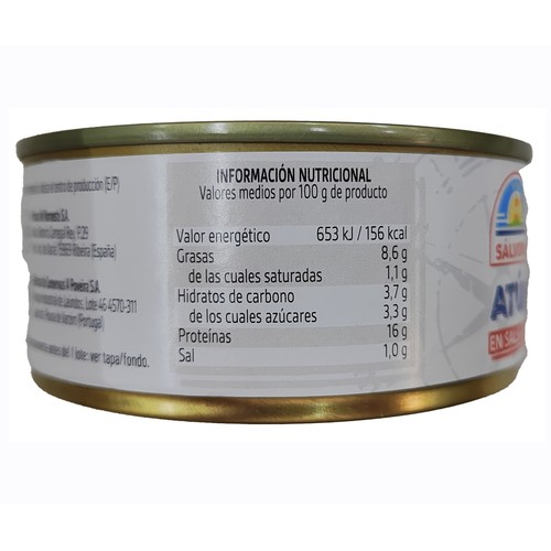 SALVORA Atún en tomate 104 gr.
