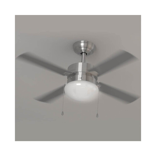 Ventilador de techo CECOTEC Energysilence Aero 450, 50W, diámetro 106cm, 4 aspas reversibles, luz, 
