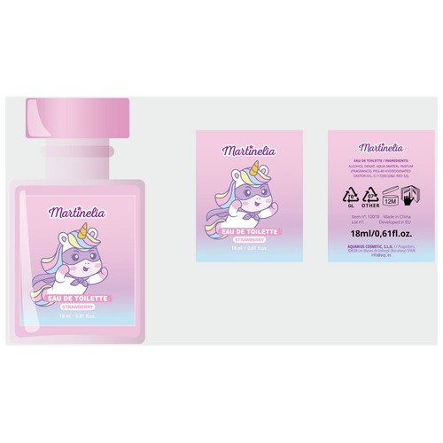 MARTINELIA Little unicorn Estuche infantil con colonia y diferentes maquillajes.