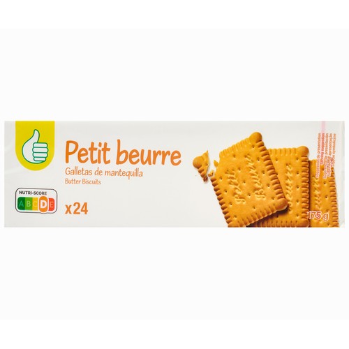 PRODUCTO ALCAMPO Galletas de mantequilla 175 gr.
