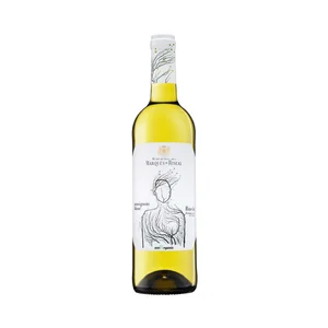 MARQUÉS DE RISCAL  Vino blanco ecológico Sauvignon blanc con D.O. Rueda botella 75 cl.