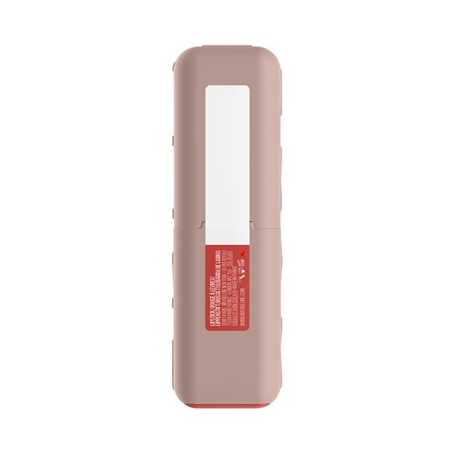 MAYBELLINE Serum lipstick tono 2 Barra de labios hidratante y voluminizadora.