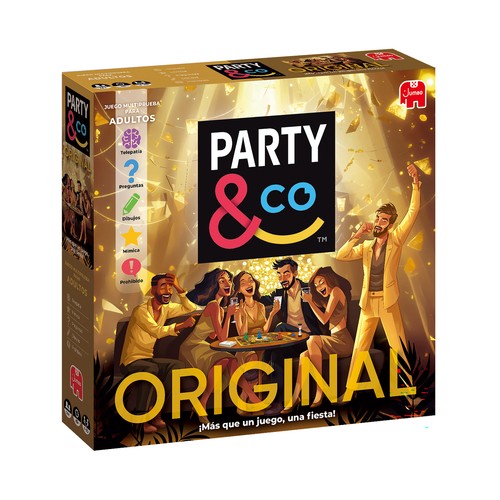 Party & Co. Original Juego de Mesa, de 3 a 20 Jugadores +14 Años JUMBO
