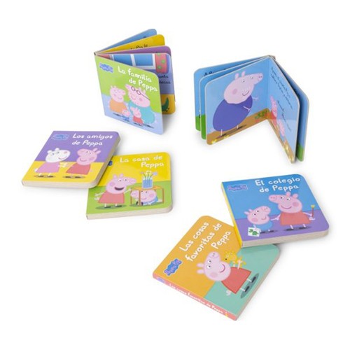 Peppa Pig. Mi pequeña biblioteca, HASBRO.