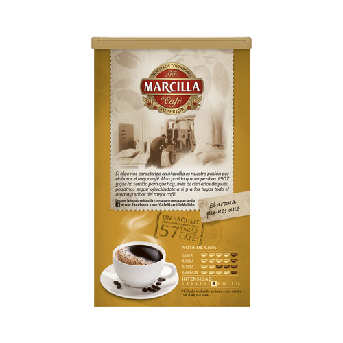 MARCILLA Café molido natural gran aroma 250 g.