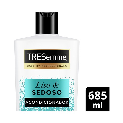 TRESEMMÉ Liso & sedoso Acondicionador con proteína de seca y aceite de argán, para cabellos secos o encrespados 685 ml.