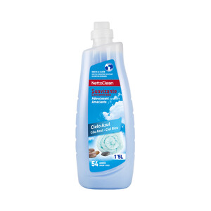 Imagen de NETTOCLEAN Suavizante concentrado con aroma a cielo azul NETTOCLEAN 54 lavados 1.5 l.