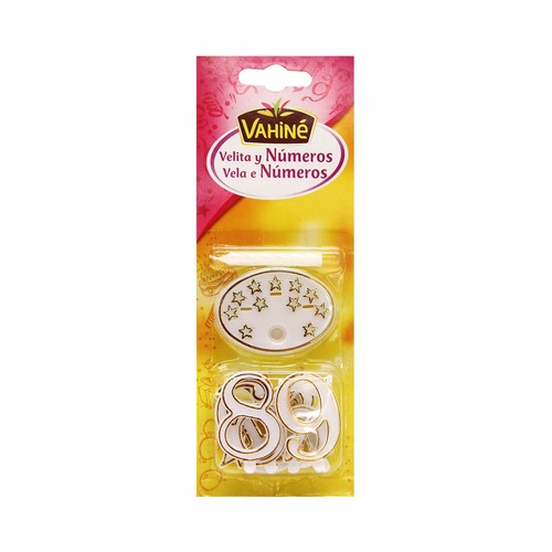 VAHINÉ Velitas de cifras VAHINE 14 g.