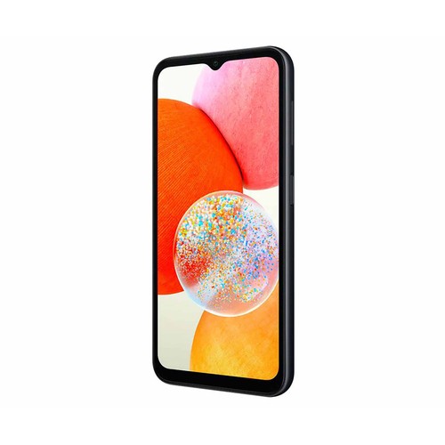 SAMSUNG Galaxy A14 negro, 64GB + 4GB Ram, pantalla 16,8cm (6,6"). SM-A145RZKUEUB