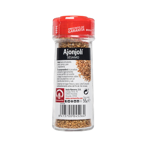 CARMENCITA Ajonjoli CARMENCITA 55 g.