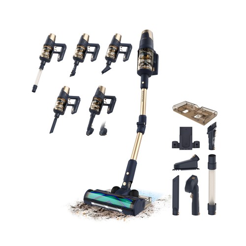 CECOTEC Rockstar RX70 Aqua Pet Flex, absorción ciclónica, 33,6V, hasta 100 min de autonomía