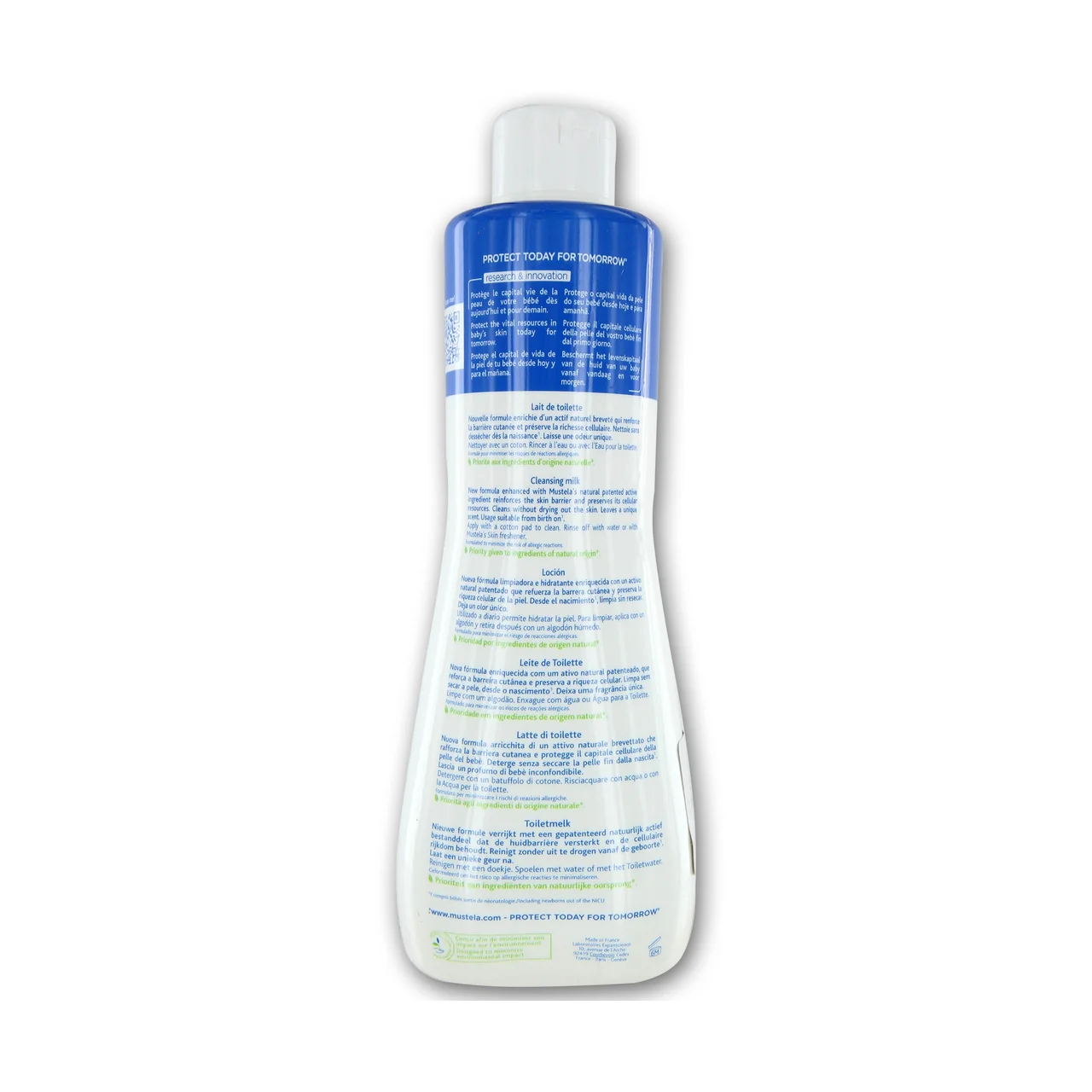 MUSTELA Loción hidratante para bebés MUSTELA 750 ml.