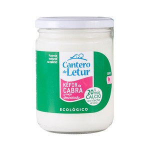 Imagen de CANTERO DE LETUR Kefir de cabra desnatado ecológico CANTERO DE LETUR 420 gr