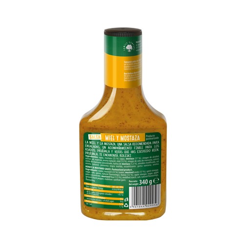 ROLESKI Salsa de miel y mostaza 340 g.