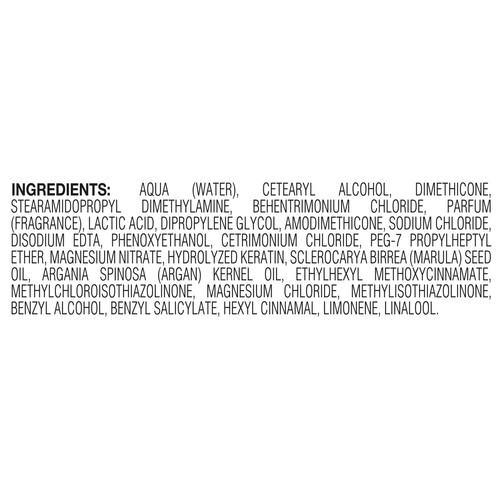 Acondicionador con aceite de argán para cabellos teñidos o con mechas TRESEMMÉ Keratina color 685 ml.