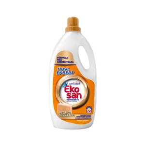 EKOSAN Detergente líquido para lavadora con jabón de Marsella 61 DS