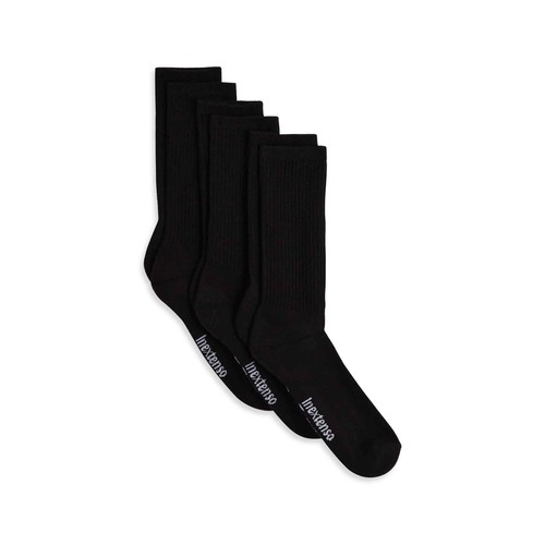 Pack 3 pares calcetines hombre INEXTENSO, talla 43/46.