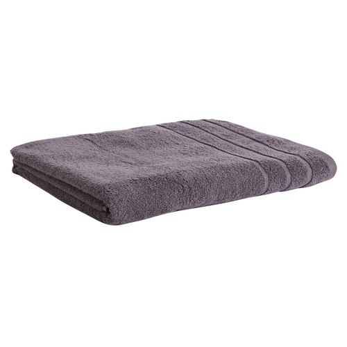 Toalla de ducha color gris, 400g/m², ACTUEL.