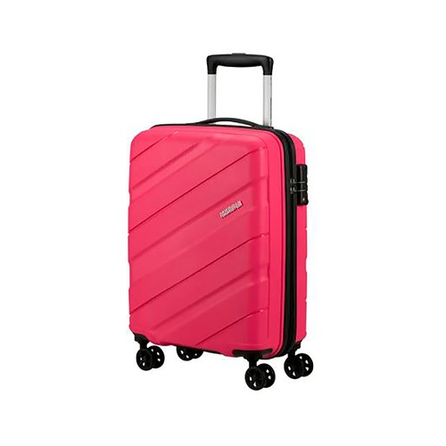 Maleta de cabina rígida tipo trolley JETDRIVER 3.0, 4 ruedas dobles, 55x40x20 cm, color frambuesa AMERICAN TOURISTER