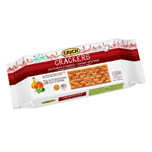 CRICH Crackers con tomate y albahaca 250 g.