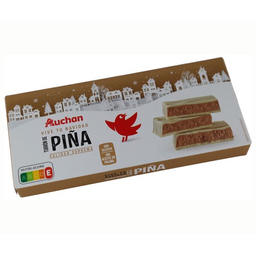 PRODUCTO ALCAMPO Turrón de piña 200 g.