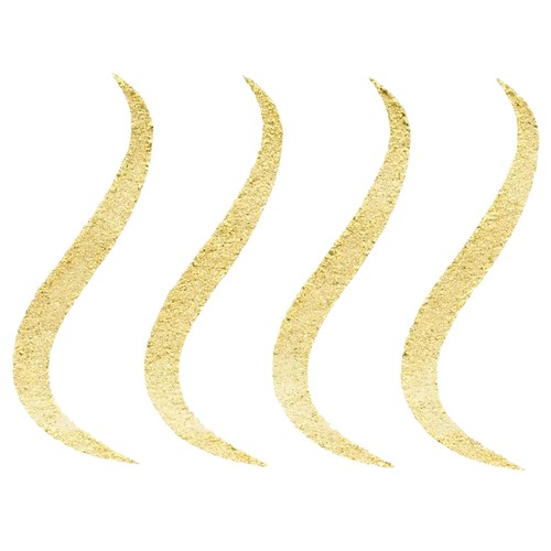 CATRICE Space glam tono 020 Galatic glitter limón a dorado brillante Eyeliner de larga duración.