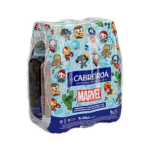 CABREIROA Agua mineral en botella 6 uds x 33 cl.