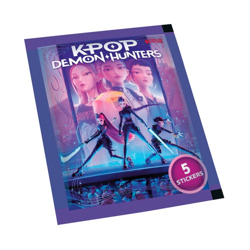 K-POP Demon Hunters, Sobre 5 stickers, BIZAK.