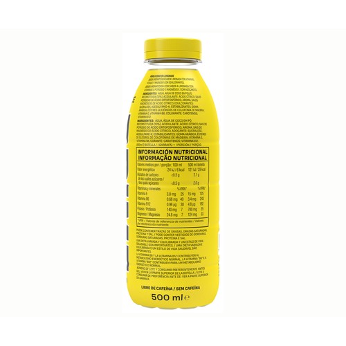 PRIME Bebida isotónica lemonade 500 ml.
