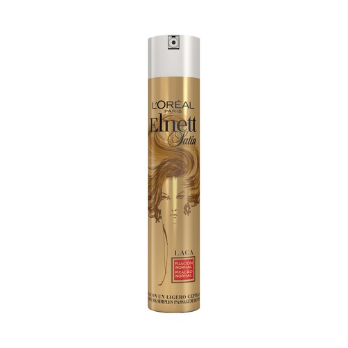 L´ORÉAL PARIS Elnett Laca de pelo de fijación normal y acabado satinado 400 ml.