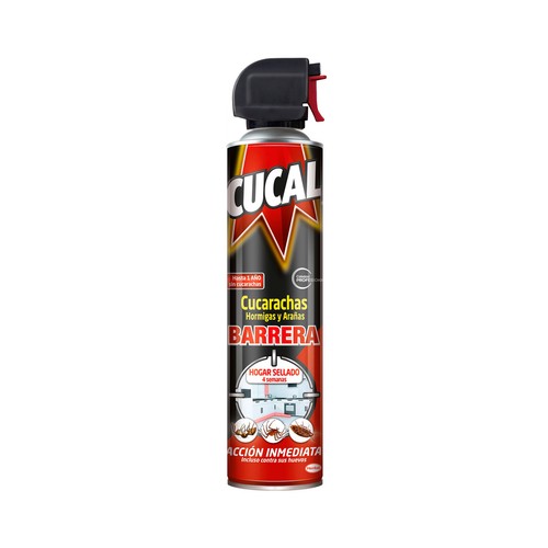 CUCAL Insecticida aerosol barrera rastreros CUCAL 400 ml.