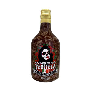 Imagen de SARGENTO TEQUELA Crema de licor de chocolate con tequila y Agave SARGENTO TEQUELA botella de 70 cl.