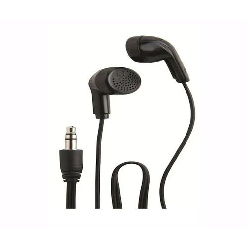 Auriculares de botón QILIVE 600202205, sin micrófono, color negro