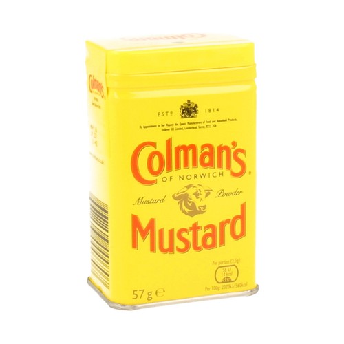 COLMAN"S Mostaza en polvo COLMAN´S 57 g.